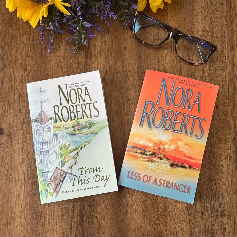 Nora Roberts Paperback Books (Set of 2)